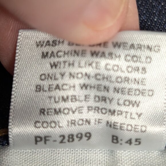 Sonoma Dark Blue Denim Shorts 11 In. Inseam Size 32 NWT - Picture 12 of 12